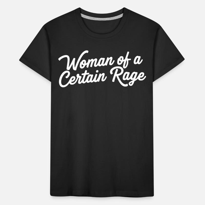 Femme d’une certaine rage Déclaration de design T-shirt bio Premium Enfant