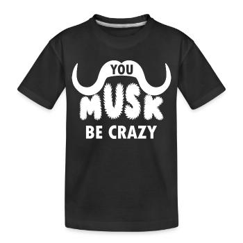 PHOTOGRAPHES BŒUFS MUSQUÉS - T-shirt bio Premium Enfant - noir - Devant