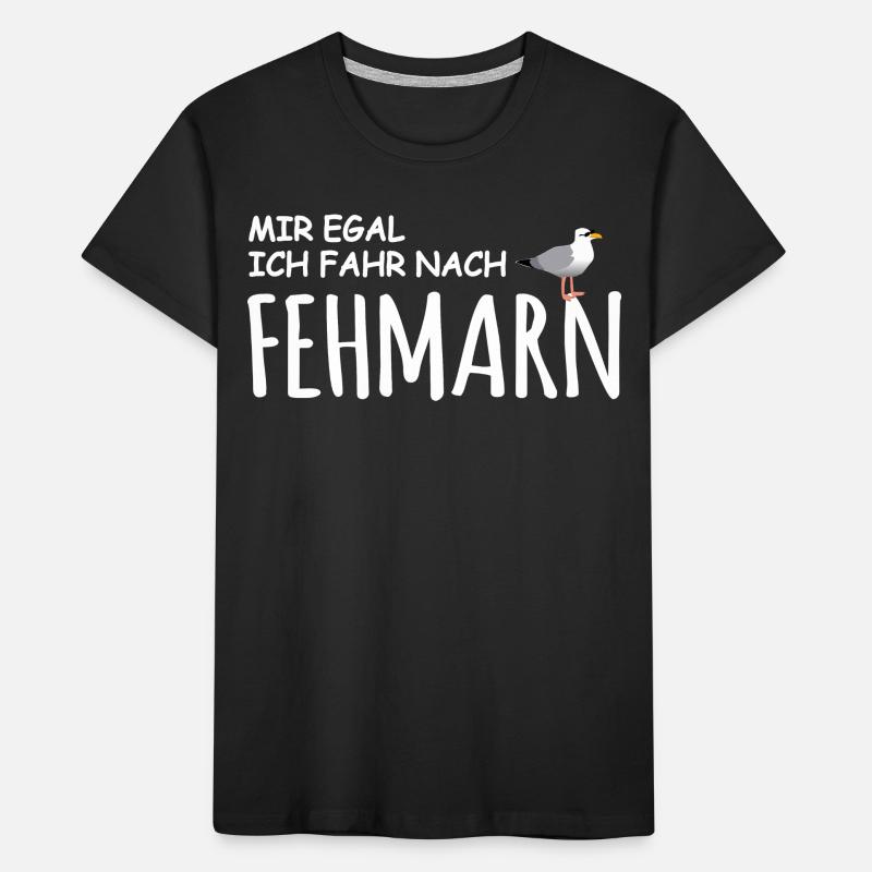 Fehmarn Liebe Kinder Premium Bio T-Shirt