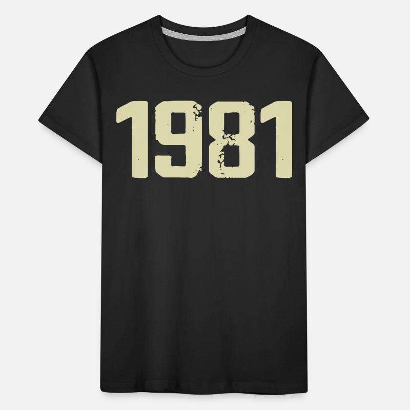 Jubiläum 1981 Kinder Premium Bio T-Shirt