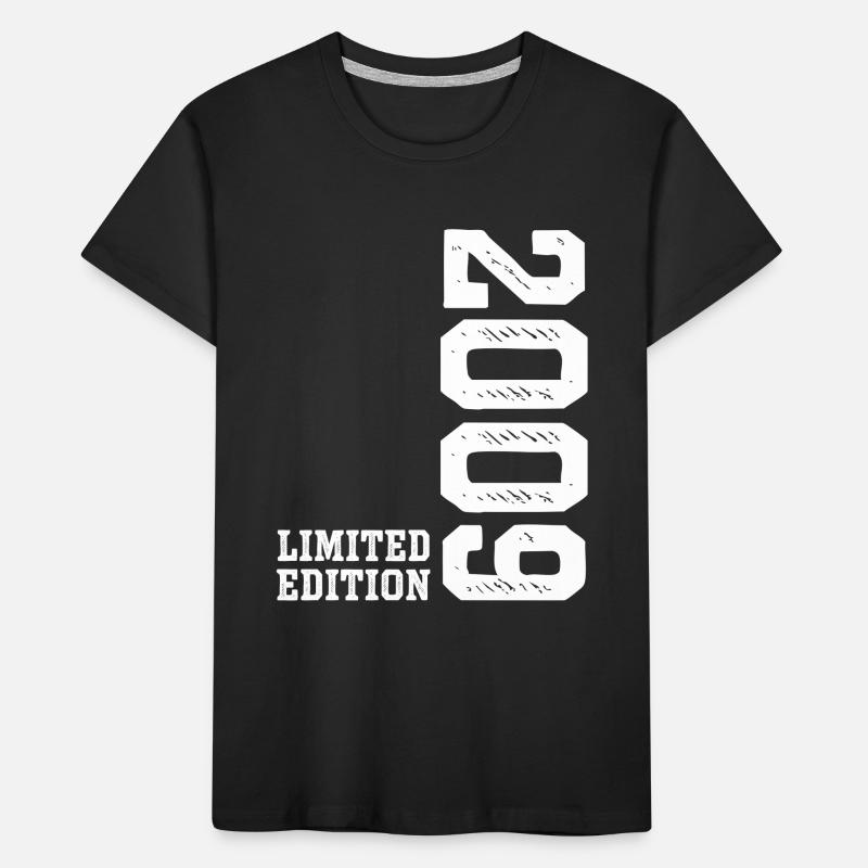 17. Geburtstag 2009 Limited Edition Junge Mädchen Kinder Premium Bio T-Shirt