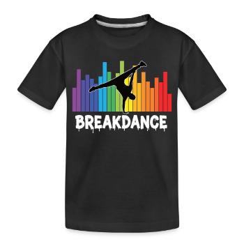 Breakdance Streetstyle Hip Hop DJ Dance - T-shirt bio Premium Enfant - noir - Devant