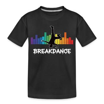 Breakdance Streetstyle Hip Hop DJ Dance - T-shirt bio Premium Enfant - noir - Devant