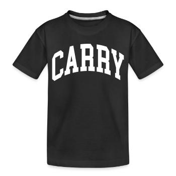 Porter - T-shirt bio Premium Enfant - noir - Devant
