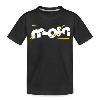 Bonjour - T-shirt bio Premium Enfant - noir - Devant