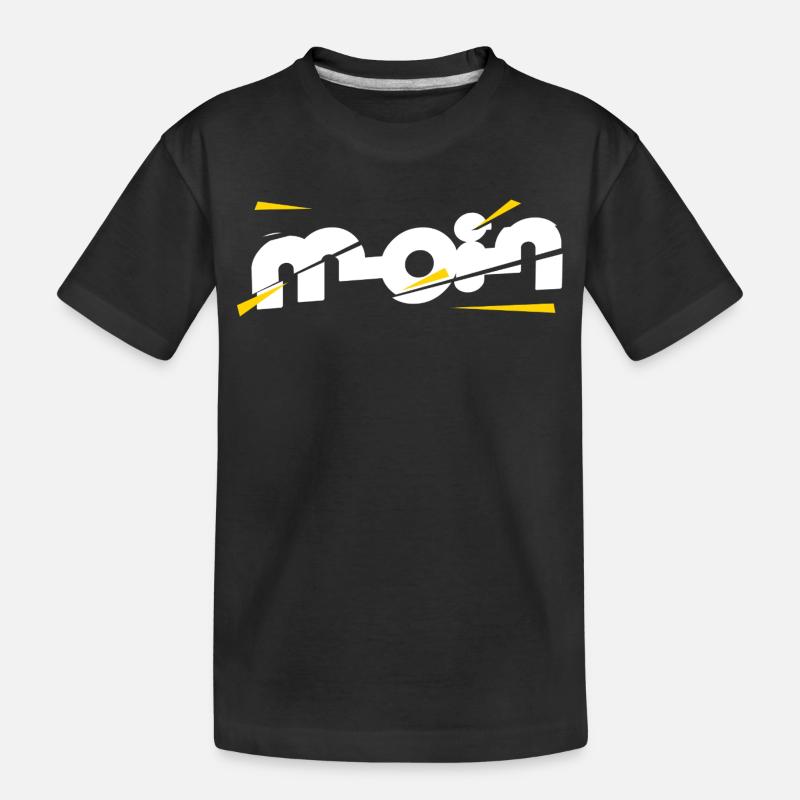 Moin - Kinder Premium Bio T-Shirt - Schwarz