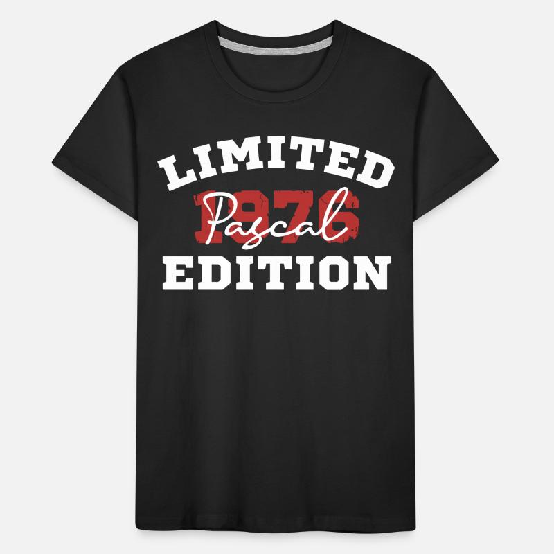 Pascal Édition Limitée 1976 T-shirt bio Premium Enfant