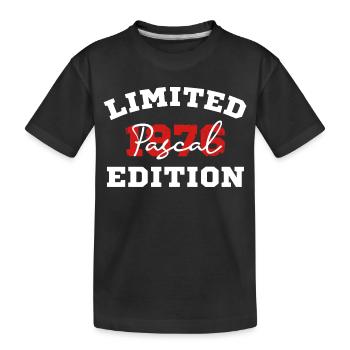 Edition Limitee Pascal 1976 - T-shirt bio Premium Enfant - noir - Devant