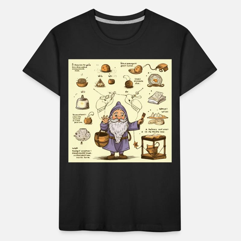Alchemy Kitchen Wizard Kids' Premium Organic T-Shirt