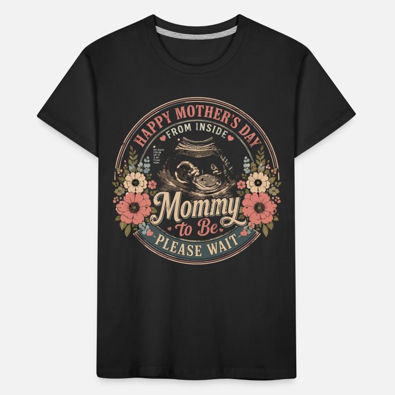 Mama-Geschenk – Frohen Muttertag von Insi Kinder Premium Bio T-Shirt