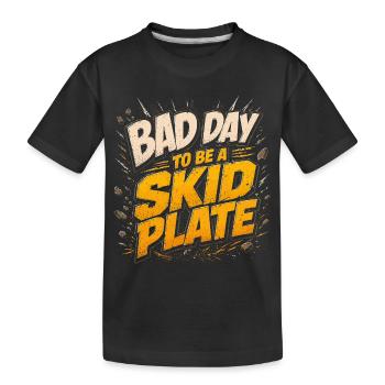 Off-Road Humour: Bad Day for the Hoof - Kids' Premium Organic T-Shirt - black - Front