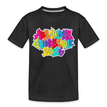 Remise des diplômes de l'école primaire 2026 - T-shirt bio Premium Enfant - noir - Devant