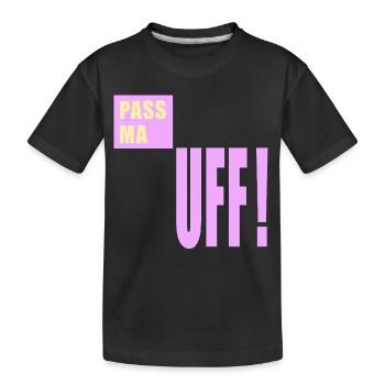Berlin Watch out Berlinerisch - Kids' Premium Organic T-Shirt - black - Front