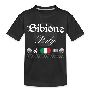 Bibione Italie Streetwear Souvenir de voyage - T-shirt bio Premium Enfant - noir - Devant