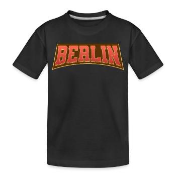 Berlin - T-shirt bio Premium Enfant - noir - Devant