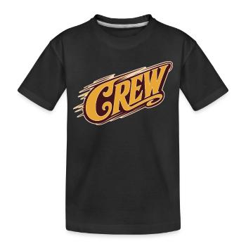 équipage - T-shirt bio Premium Enfant - noir - Devant