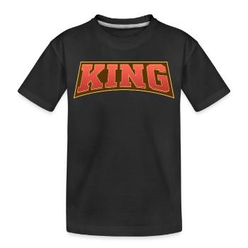 Roi - T-shirt bio Premium Enfant - noir - Devant