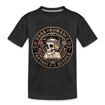 Romance sombre - T-shirt bio Premium Enfant - noir - Devant