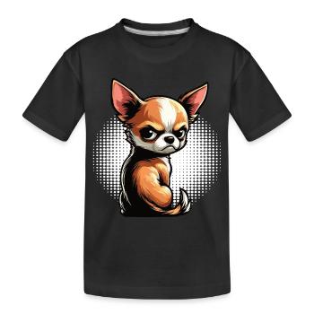 Chihuahua Chihuahua Propriétaire Chihuahuafan Chi Chis - T-shirt bio Premium Enfant - noir - Devant