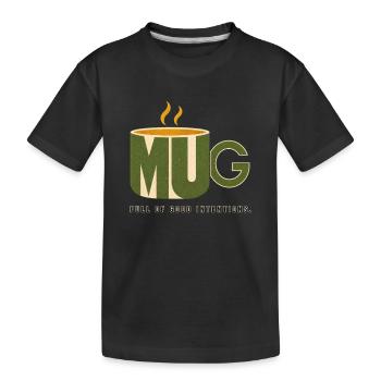 MUG – Plein de bonnes intentions - T-shirt bio Premium Enfant - noir - Devant