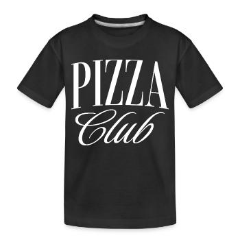 Pizza Club - T-shirt bio Premium Enfant - noir - Devant