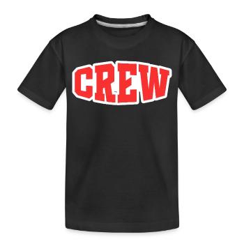 équipage - T-shirt bio Premium Enfant - noir - Devant