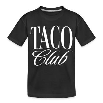 Taco Club - T-shirt bio Premium Enfant - noir - Devant