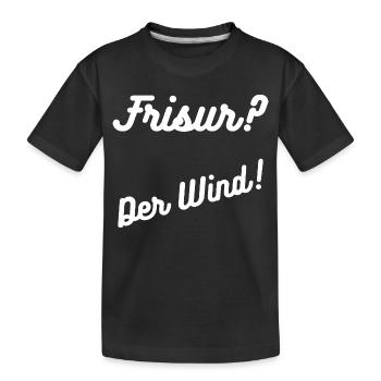 Heimatliebe Nord/coiffure ? - T-shirt bio Premium Enfant - noir - Devant