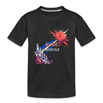 Aube indocile - T-shirt bio Premium Enfant - noir - Devant