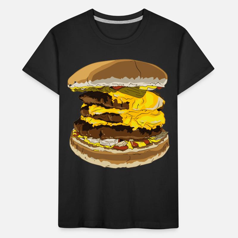 géant Cheeseburger T-shirt bio Premium Enfant
