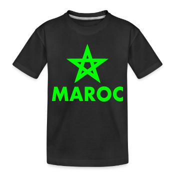 Maroc - T-shirt bio Premium Enfant - noir - Devant