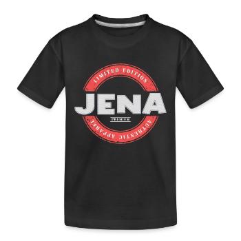 Jena Allemagne Ville Skyline Accueil Amour - T-shirt bio Premium Enfant - noir - Devant