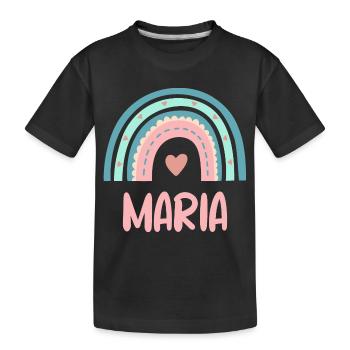 Maria Nom Rainbow Baby - T-shirt bio Premium Enfant - noir - Devant