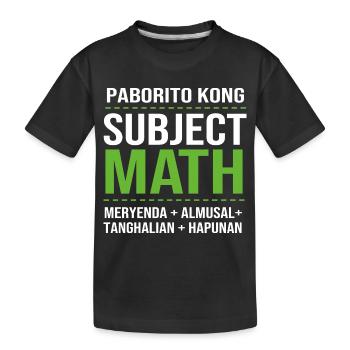 Philippinisch Philippinen - Kinder Premium Bio T-Shirt - Schwarz - Vorne