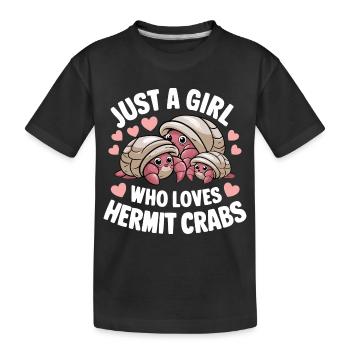 Crabe Crabe Crabe Crabe Crabe Crabe - T-shirt bio Premium Enfant - noir - Devant
