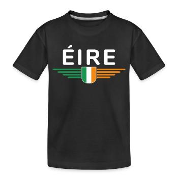 I Love Ireland Elegance Style Design T-Shirt - T-shirt bio Premium Enfant - noir - Devant