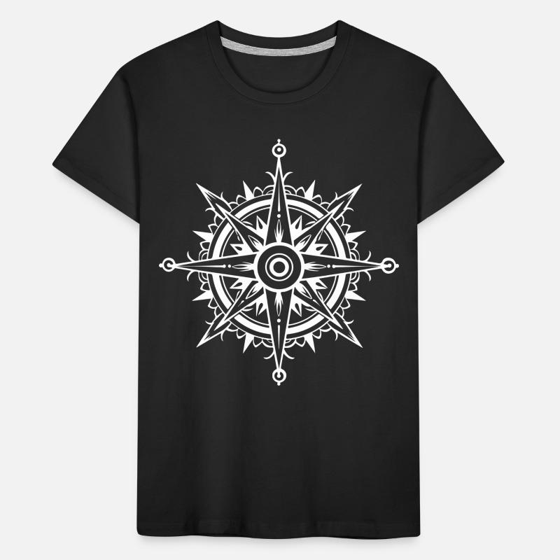 Compass Symbol Kids' Premium Organic T-Shirt
