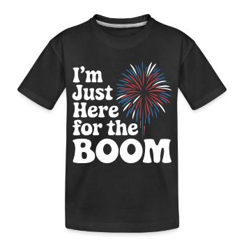 Pyrotechnie Feux d’artifice Pyrotechnie - T-shirt bio Premium Enfant - noir - Devant