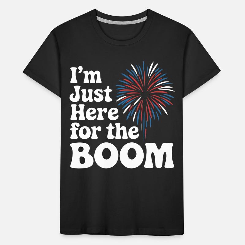 Pyrotechnics Fireworks Pyrotechnics Kids' Premium Organic T-Shirt