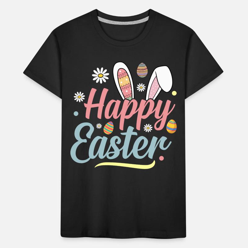 Happy Easter Kids' Premium Organic T-Shirt
