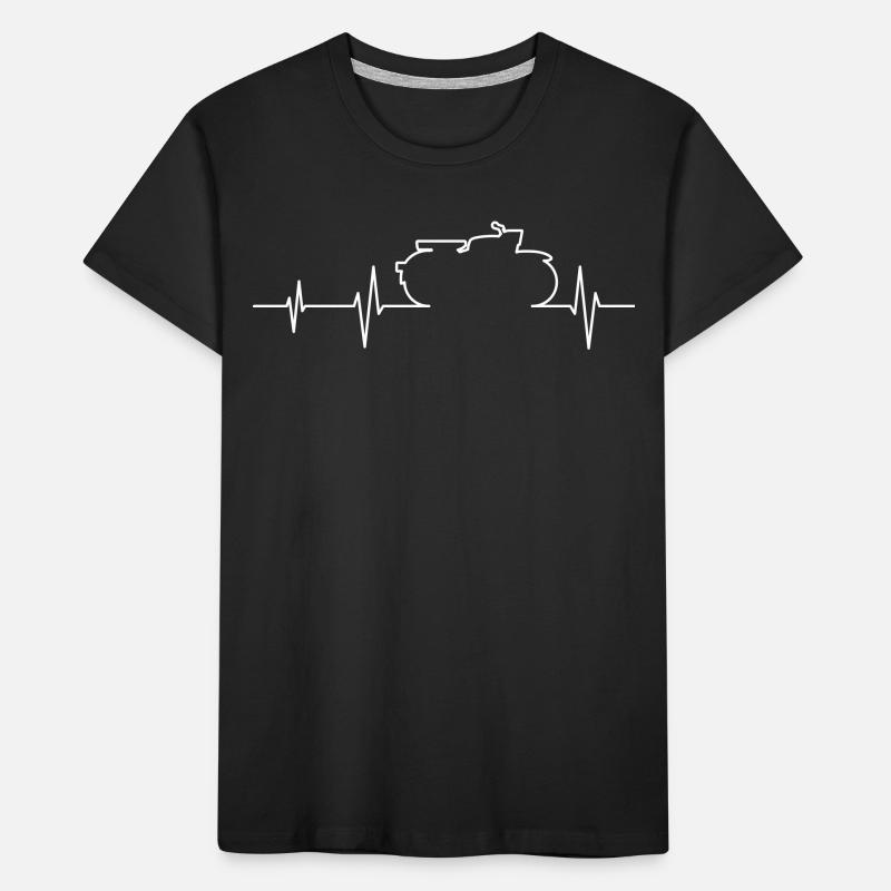 Simson Sparrowhawk Hawk ECG T-shirt bio Premium Enfant