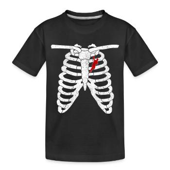 Handball Handballer Gift Gift Idea - Kids' Premium Organic T-Shirt - black - Front