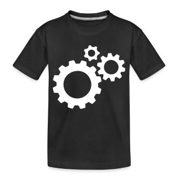 Pignons - T-shirt bio Premium Enfant - noir - Devant