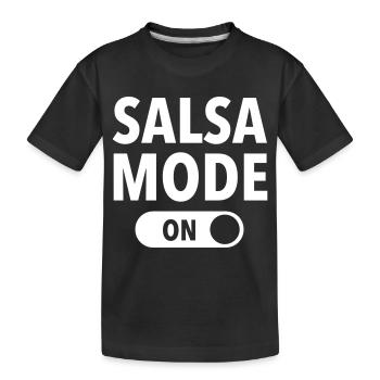 Salsa Mode (On) - T-shirt bio Premium Enfant - noir - Devant
