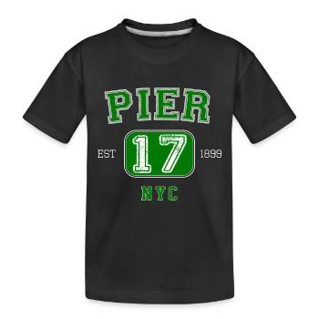 Quai 17 Cadeau Athletic Design Cadeau - T-shirt bio Premium Enfant - noir - Devant