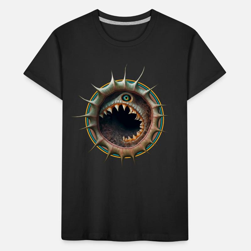 Monster Hole Kids' Premium Organic T-Shirt