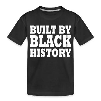 Built by black history - T-shirt bio Premium Enfant - noir - Devant