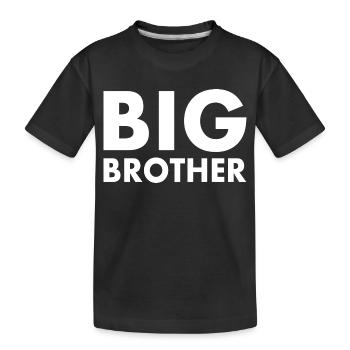 Big brother - T-shirt bio Premium Enfant - noir - Devant