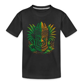 Tiki Mask Hawaii | Aloha Vibes - T-shirt bio Premium Enfant - noir - Devant