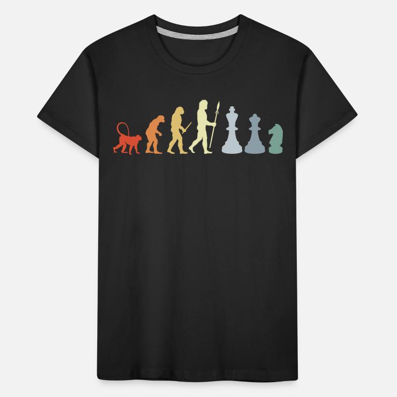 Chess Development Kids' Premium Organic T-Shirt